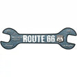 Route 66 Novelty Metal Wrench Sign W-070