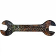 Fix It Anyway Novelty Metal Wrench Sign W-118