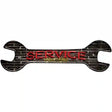 Service With A Smile Novelty Metal Wrench Sign W-126