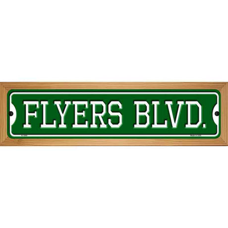 Flyers Blvd Novelty Metal Street Sign 19" x 5.5" (WB-K)