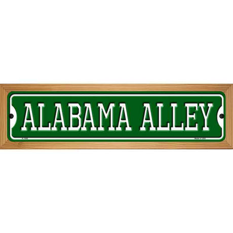 Alabama Alley Novelty Metal Street Sign 19" x 5.5" (WB-K)