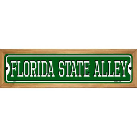 Florida State Alley Novelty Metal Street Sign 19" x 5.5" (WB-K)