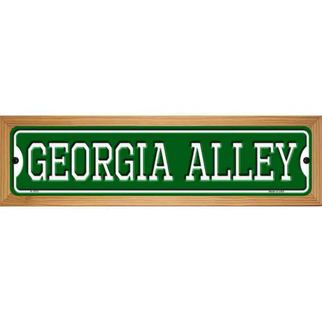 Georgia Alley Novelty Metal Street Sign 19" x 5.5" (WB-K)