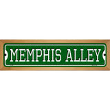 Memphis Alley Novelty Metal Street Sign 19" x 5.5" (WB-K)