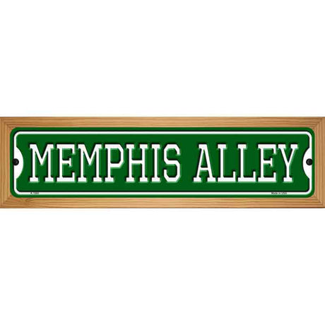 Memphis Alley Novelty Metal Street Sign 19" x 5.5" (WB-K)