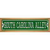 South Carolina Alley Novelty Metal Street Sign 19" x 5.5" (WB-K)