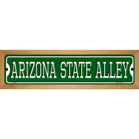 Arizona State Alley Novelty Metal Street Sign 19" x 5.5" (WB-K)