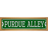 Purdue Alley Novelty Metal Street Sign 19" x 5.5" (WB-K)