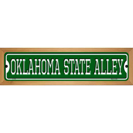 Oklahoma State Alley Novelty Metal Street Sign 19" x 5.5" (WB-K)