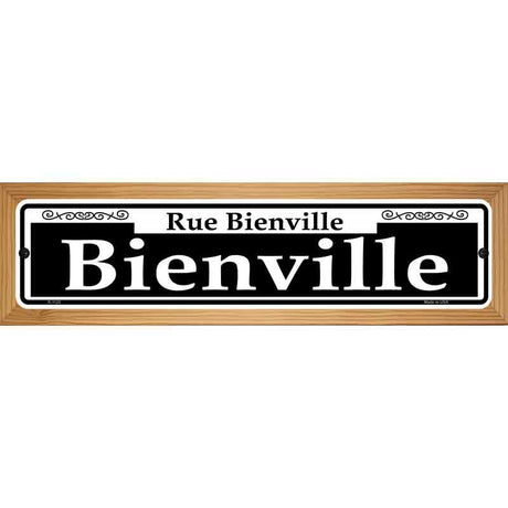 Bienville Novelty Metal Street Sign 19" x 5.5" (WB-K)