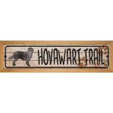 Hovawart Trail Novelty Metal Street Sign 19" x 5.5" (WB-K)