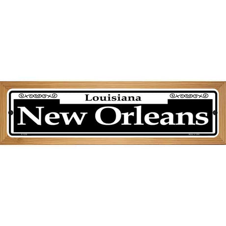 New Orleans Novelty Metal Street Sign 19" x 5.5" (WB-K)