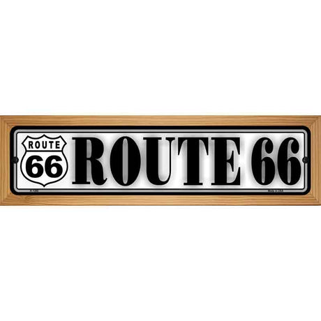 Route 66 Novelty Metal Street Sign 19" x 5.5" (WB-K)