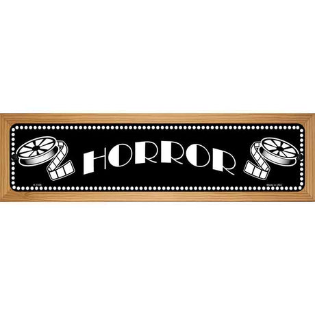 Horror Home Theater Novelty Metal Street Sign 19" x 5.5" (WB-K)