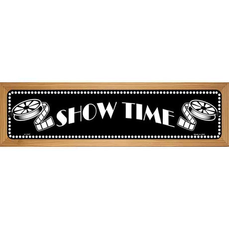 Show Time Home Theater Novelty Metal Street Sign 19" x 5.5" (WB-K)