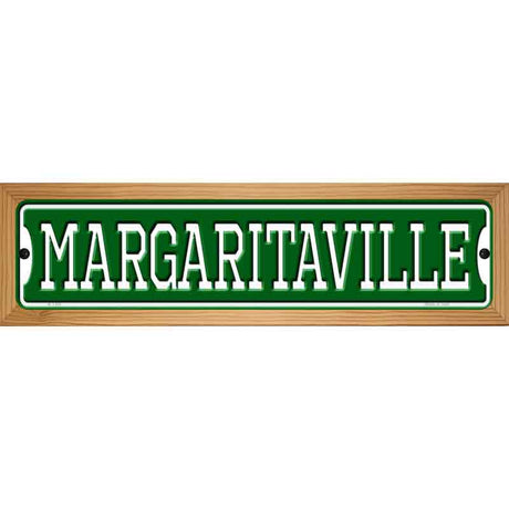 Margaritaville Novelty Metal Street Sign 19" x 5.5" (WB-K)