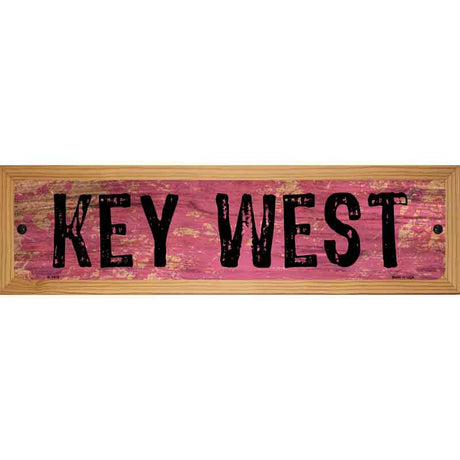 Key West Novelty Metal Street Sign 19" x 5.5" (WB-K)