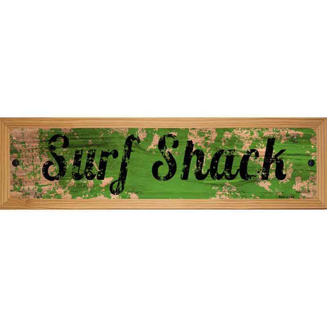 Surf Shack Novelty Metal Street Sign 19" x 5.5" (WB-K)