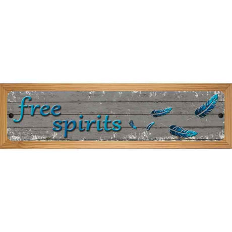 Free Spirits Novelty Metal Street Sign 19" x 5.5" (WB-K)