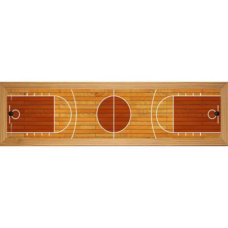 Basketball Court Novelty Metal Street Sign 19" x 5.5" (WB-K)