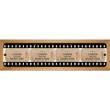 Cinema Ticket Admit One Novelty Metal Street Sign 19" x 5.5" (WB-K)