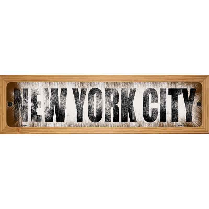 New York City Novelty Metal Street Sign 19" x 5.5" (WB-K)