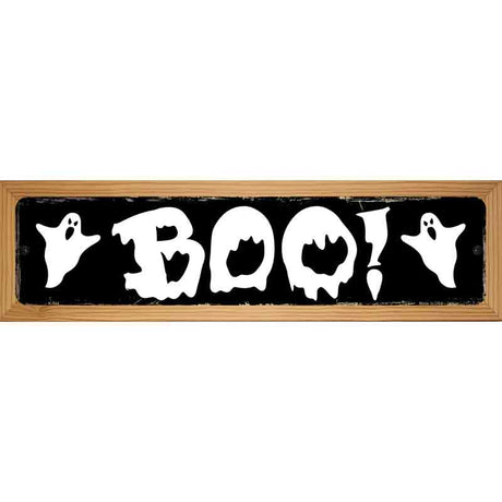 Boo Novelty Metal Street Sign 19" x 5.5" (WB-K)