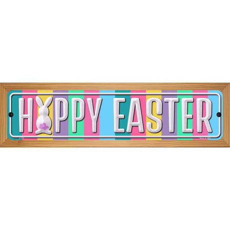 Happy Easter Novelty Street Sign 19" x 5.5" (WB-K)