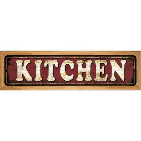 Kitchen Novelty Street Sign 19" x 5.5" (WB-K)