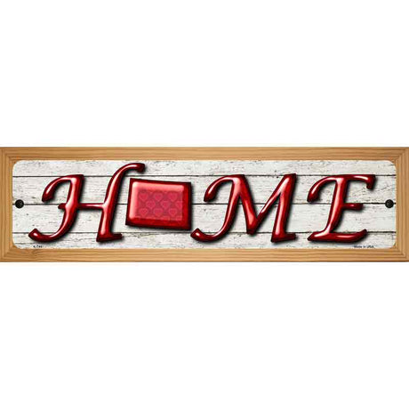 Colorado Home State Outline Novelty Metal Street Sign 19" x 5.5" (WB-K)