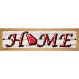 Georgia Home State Outline Novelty Metal Street Sign 19" x 5.5" (WB-K)