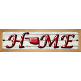 Oklahoma Home State Outline Novelty Metal Street Sign 19" x 5.5" (WB-K)