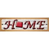 Wyoming Home State Outline Novelty Metal Street Sign 19" x 5.5" (WB-K)