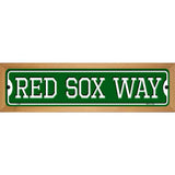 Red Sox Way Novelty Metal Street Sign 19" x 5.5" (WB-K)