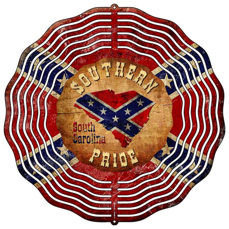 South Carolina Southern Pride Novelty Metal Wind Spinner WCS-261