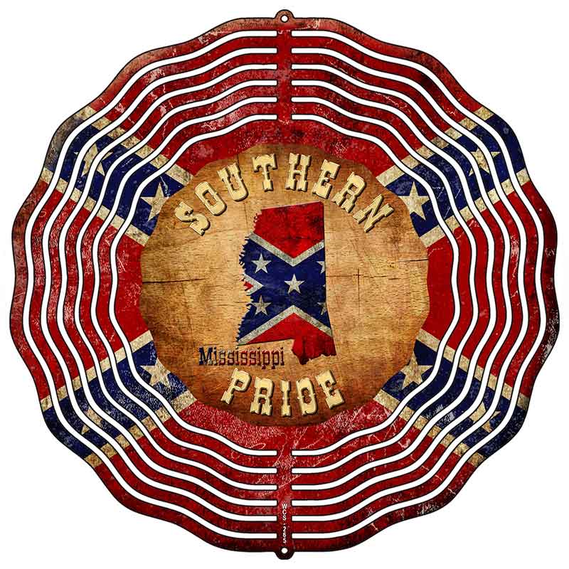 Mississippi Southern Pride Novelty Metal Wind Spinner WCS-265