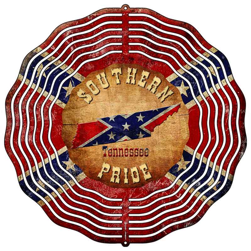 Tennessee Southern Pride Novelty Metal Wind Spinner WCS-267