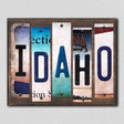 Idaho License Plate Tag Strips Novelty Wood Signs WS-163