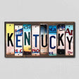 Kentucky License Plate Tag Strips Novelty Wood Signs WS-168