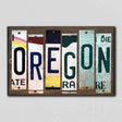 Oregon License Plate Tag Strips Novelty Wood Signs WS-187