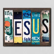 Jesus License Plate Tag Strips Novelty Wood Signs WS-214