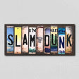 Slam Dunk License Plate Tag Strips Novelty Wood Signs WS-219