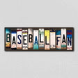 Baseball Fan License Plate Tag Strips Novelty Wood Signs WS-286