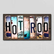 Hot Rod License Plate Tag Strips Novelty Wood Signs WS-289