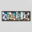 Patriots Fan License Plate Tag Strips Novelty Wood Signs WS-328