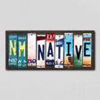 NM Native License Plate Tag Strips Novelty Wood Signs WS-532