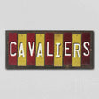 Cavaliers Team Colors Basketball Fun Strips Novelty Wood Sign WS-712