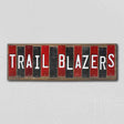 Trail Blazers Team Colors Basketball Fun Strips Novelty Wood Sign WS-714