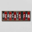 Bearcats Fan Team Colors College Fun Strips Novelty Wood Sign WS-885