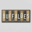 Buffaloes Team Colors College Fun Strips Novelty Wood Sign WS-888